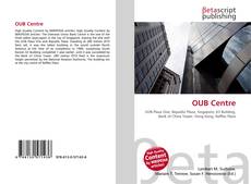 Couverture de OUB Centre
