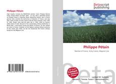 Copertina di Philippe Pétain