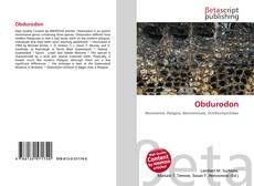 Couverture de Obdurodon