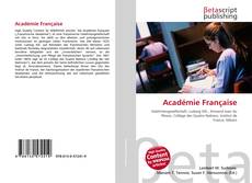 Portada del libro de Académie Française