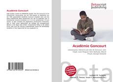 Couverture de Académie Goncourt