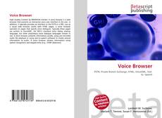 Bookcover of Voice Browser
