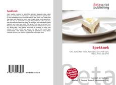 Buchcover von Spekkoek