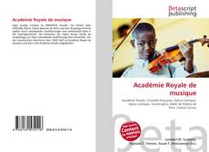 Обложка Académie Royale de musique