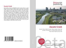 Buchcover von Zacate Creek
