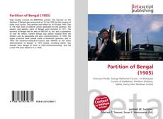 Partition of Bengal (1905)的封面