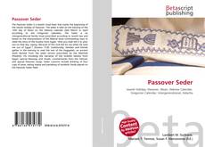 Copertina di Passover Seder