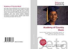 Academy of Country Music kitap kapağı