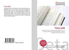 Copertina di Tony Judt