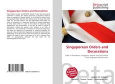 Copertina di Singaporean Orders and Decorations
