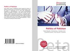 Copertina di Politics of Pakistan