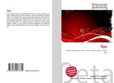 Capa do livro de Ops 