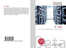 Copertina di X - Tree
