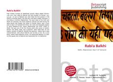Copertina di Rabi'a Balkhi