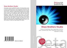 Buchcover von Shaw Brothers Studio
