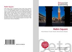 Couverture de Rabin Square