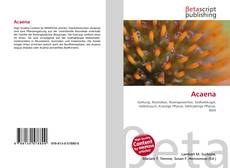 Buchcover von Acaena