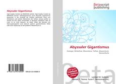 Buchcover von Abyssaler Gigantismus