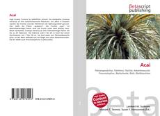 Copertina di Acai