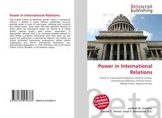 Buchcover von Power in International Relations