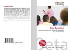 Buchcover von Sign Function