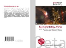 Copertina di Raymond LeRoy Archer