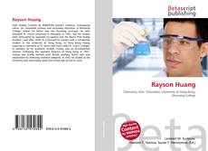 Copertina di Rayson Huang