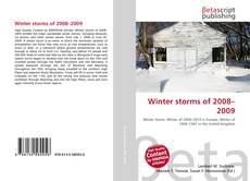 Copertina di Winter storms of 2008–2009