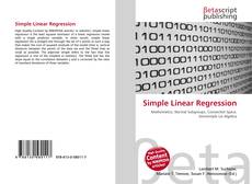 Copertina di Simple Linear Regression