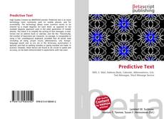 Buchcover von Predictive Text