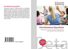 Copertina di Simultaneous Equations