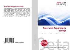 Rules and Regulations (Song) kitap kapağı