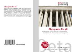 Abzug neu für alt kitap kapağı