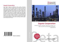 Buchcover von Zapata Corporation