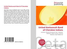 Couverture de United Keetoowah Band of Cherokee Indians