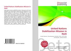 Couverture de United Nations Stabilization Mission in Haiti
