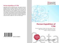Buchcover von Persian Expedition of 1796