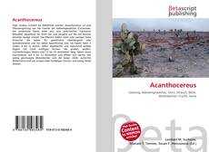 Copertina di Acanthocereus