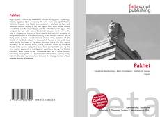 Copertina di Pakhet