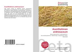 Portada del libro de Acantholimon androsaceum