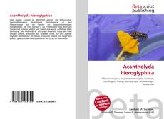 Couverture de Acantholyda hieroglyphica