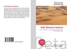Copertina di Wall (Western Sahara)