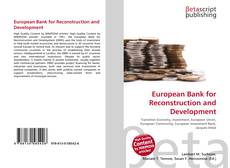 Couverture de European Bank for Reconstruction and Development