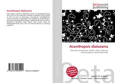 Couverture de Acanthopsis dialuzona