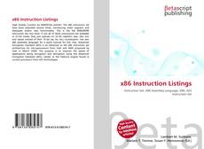 x86 Instruction Listings的封面