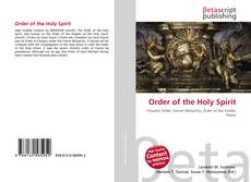 Couverture de Order of the Holy Spirit