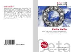 Copertina di Zodiac Vodka