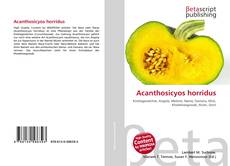 Couverture de Acanthosicyos horridus