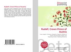 Couverture de Rudolf, Crown Prince of Austria
