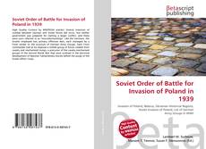 Soviet Order of Battle for Invasion of Poland in 1939的封面
